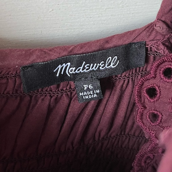 Madewell Lucie Embroidered Midi Dress - Picture 7 of 8